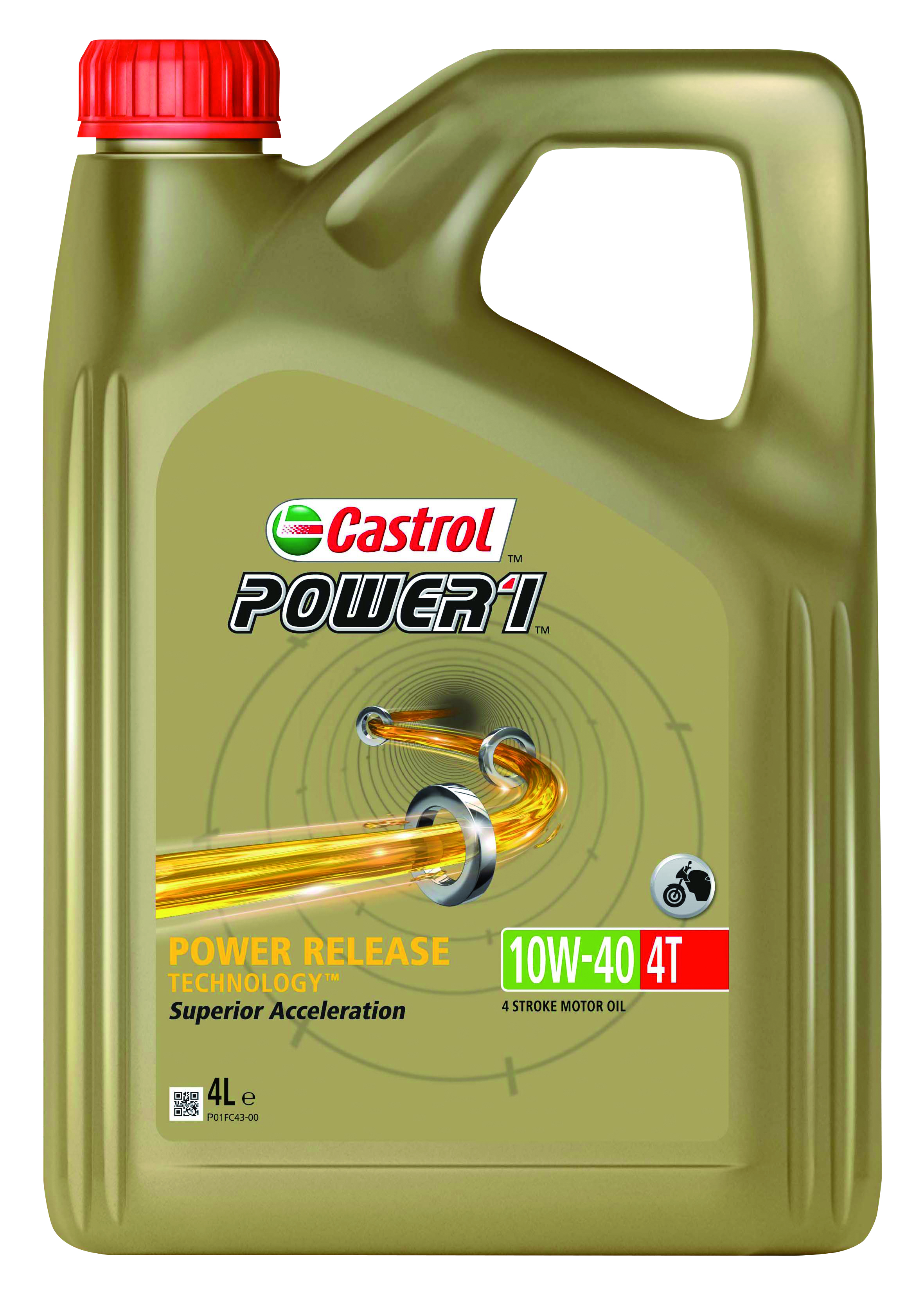 CASTROL POWER 1 4T 10W40  4 Ltr.