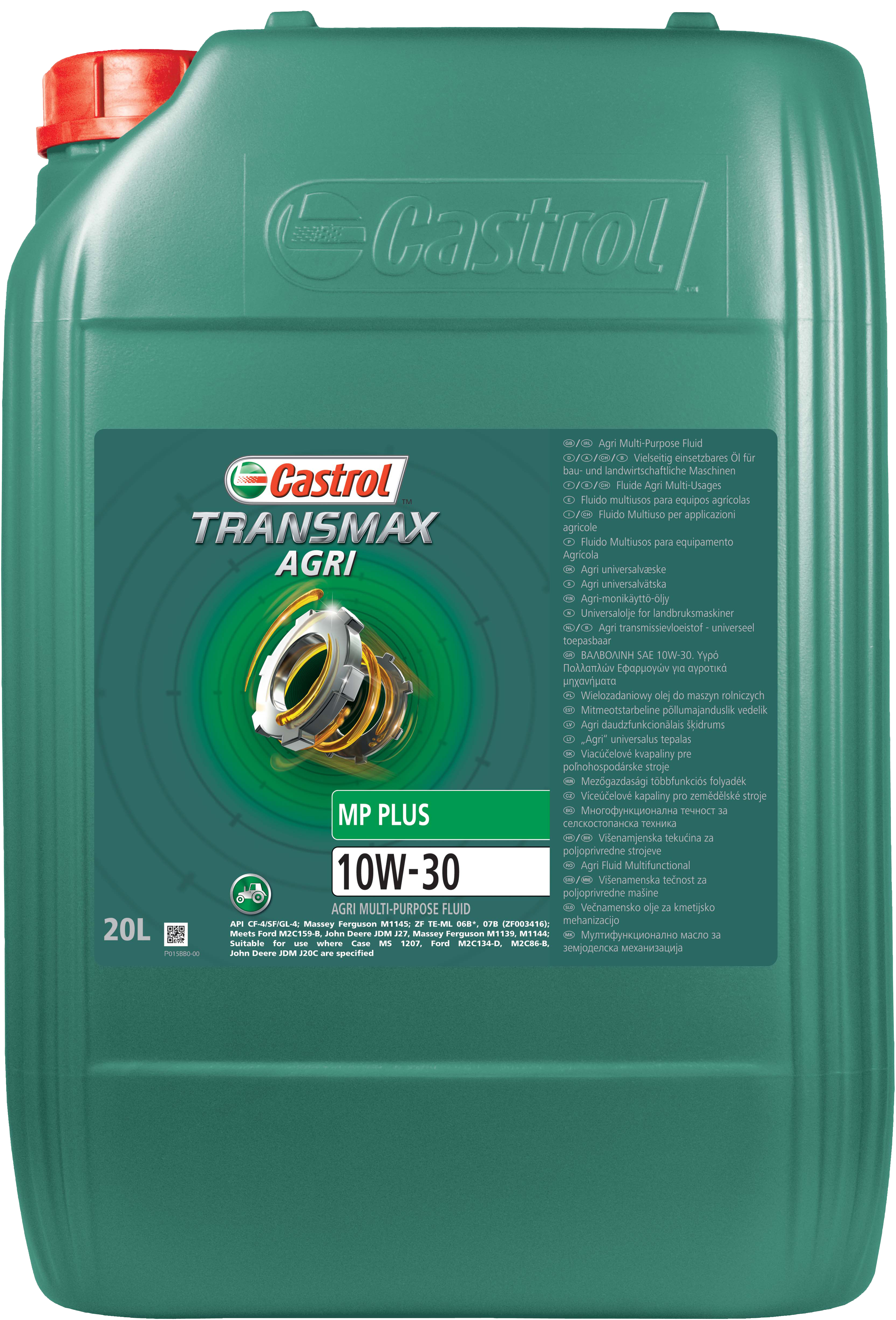 CASTROL TRANSMAX AGRI MP PLUS 10W30  20 Ltr.