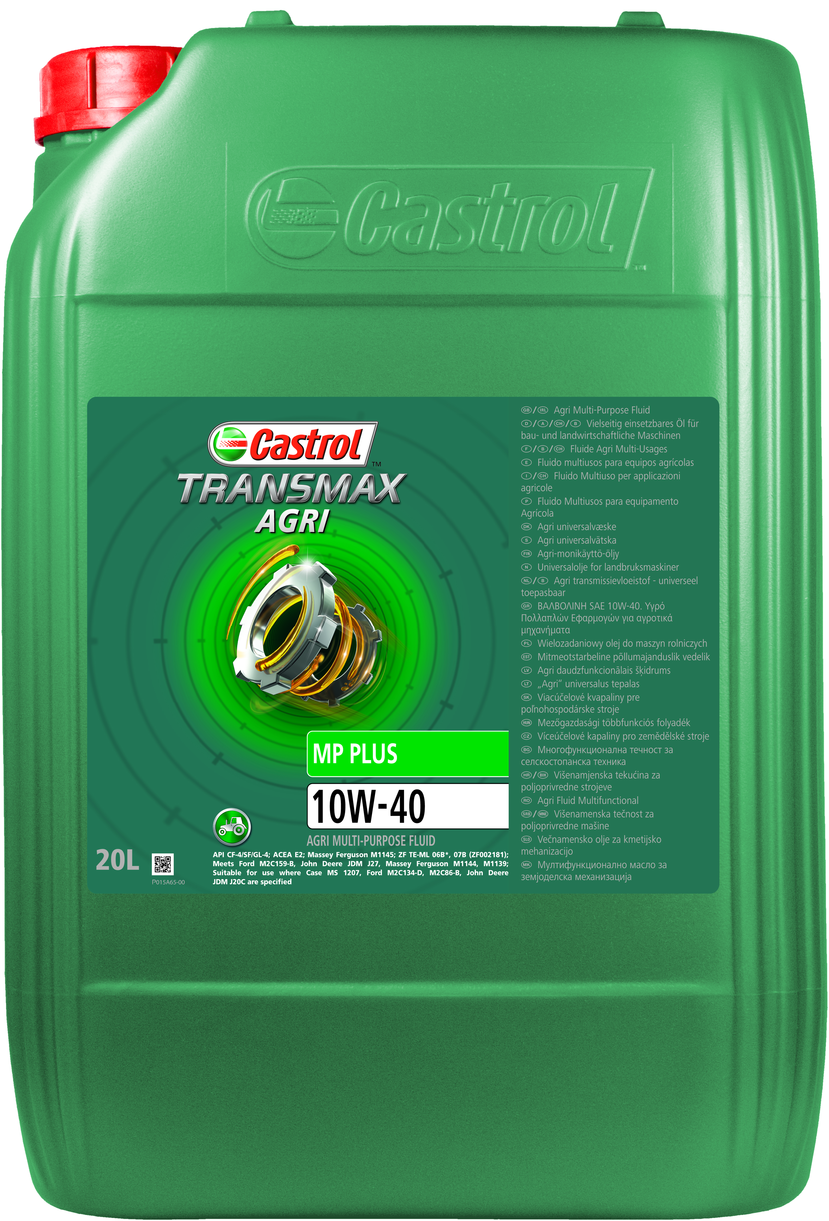 CASTROL TRANSMAX AGRI MP PLUS 10W40  20 Ltr.