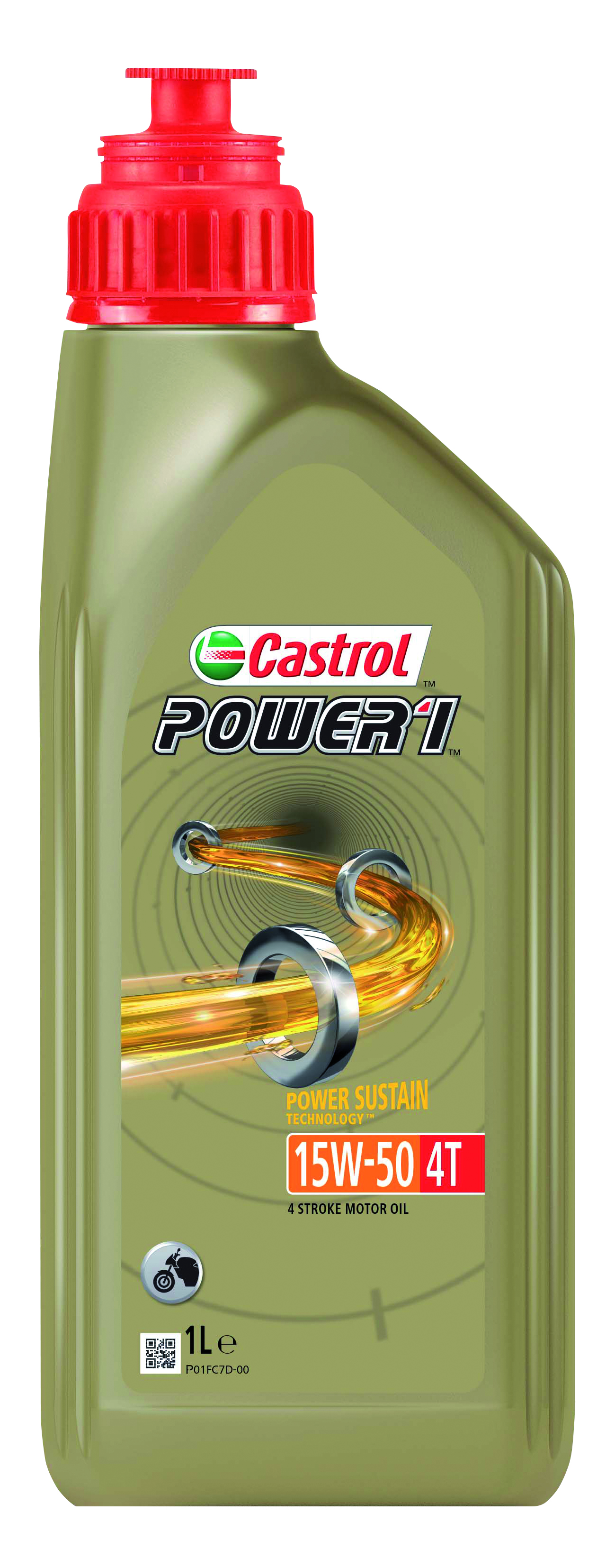 CASTROL POWER 1 4T 15W50  1 Ltr.