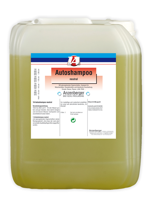 1A AUTOSHAMPOO NEUTRAL 25 Ltr.