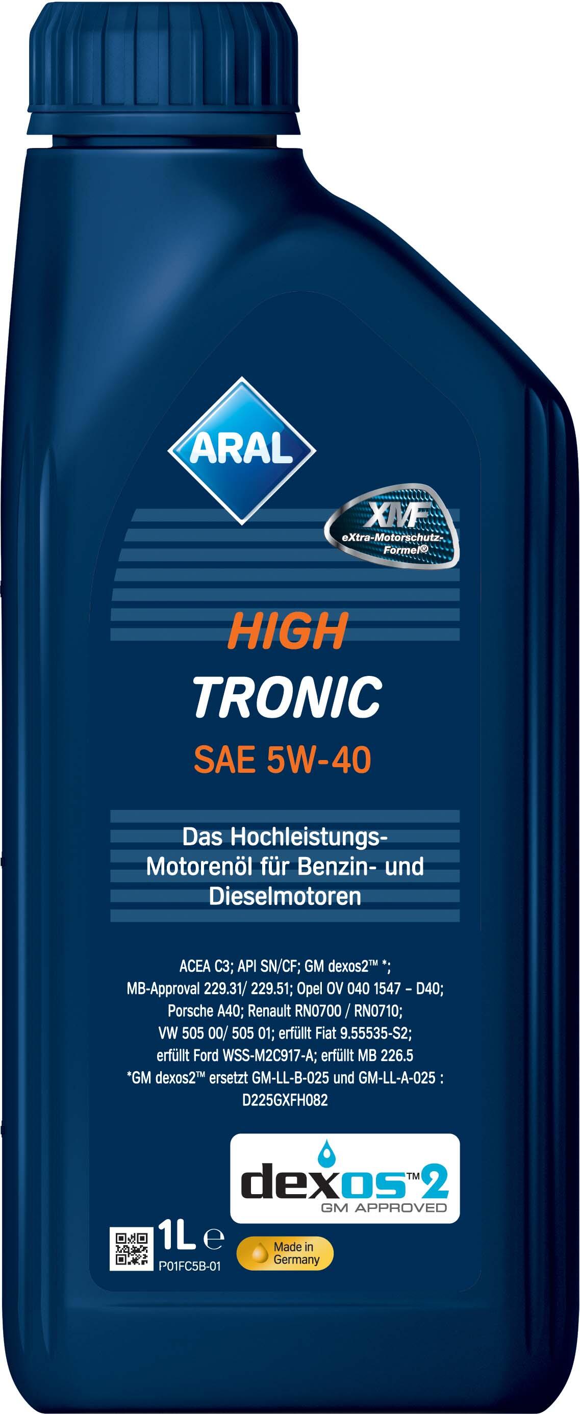 ARAL HIGH TRONIC 5W40  1 Ltr.