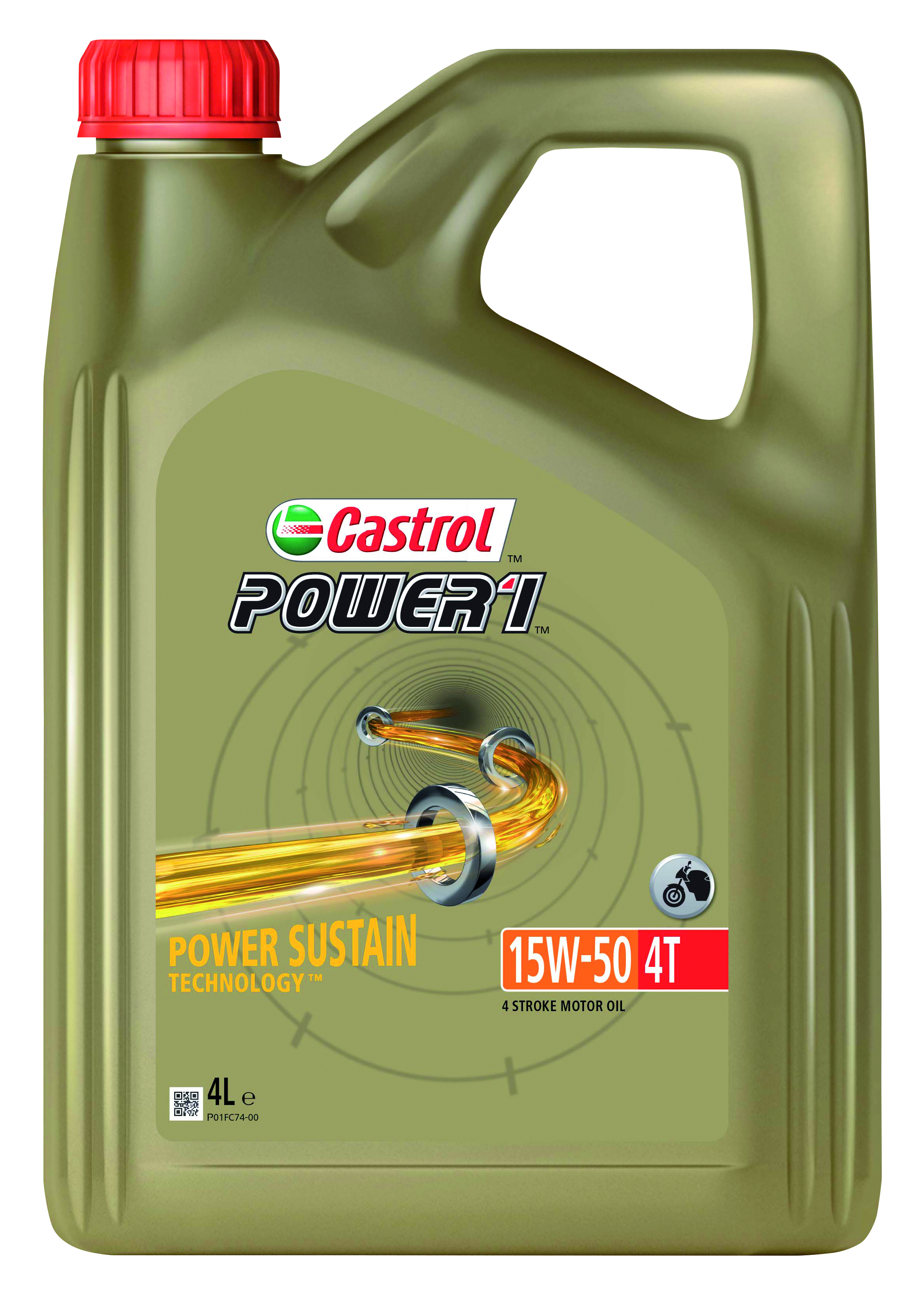 CASTROL POWER 1 4T 15W50  4 Ltr.